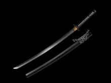 Full Handmade Katana T10 Clay Tempered 皆烧 Hitatsura Hamon Blade Battle Ready Sword