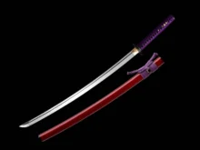 Iaito Practice Sword 1060 Carbon Steel Japanese Katana Unsharp  Full Tang Blade