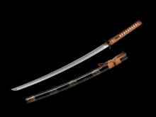 Handmade Folded Steel Full Tang Blade Japanese Samurai Sword Katana