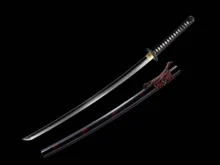 Hand Forged Samurai Katana Sword Clay Tempered Blade Real Choji Hamon T10 Steel